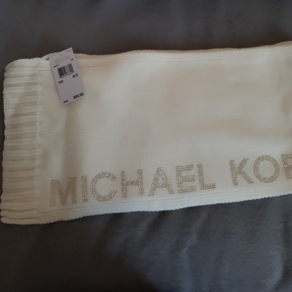 Michael Kors Cream Scarf